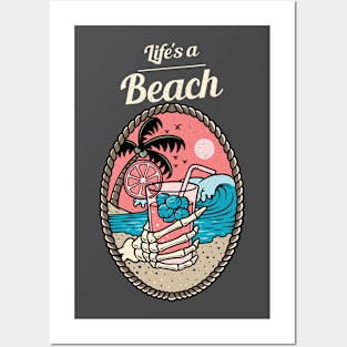 Tropical Beach Tropical Island Posters and Art